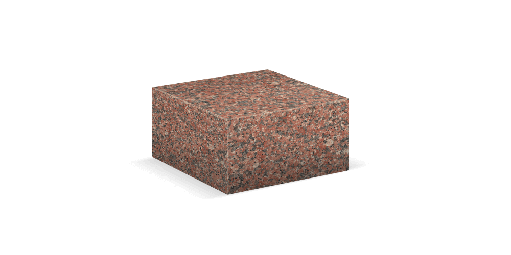 Гранитная брусчатка Жельтау прямоугольная 100×200 